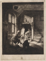 KG 04266
<br/>
Schilder in zijn atelier
<br/>
<em>Ostade, Adriaen van (1610-1684)</em>